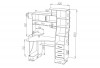 Стол компьютерный угловой СК-34, 1950х1500х900